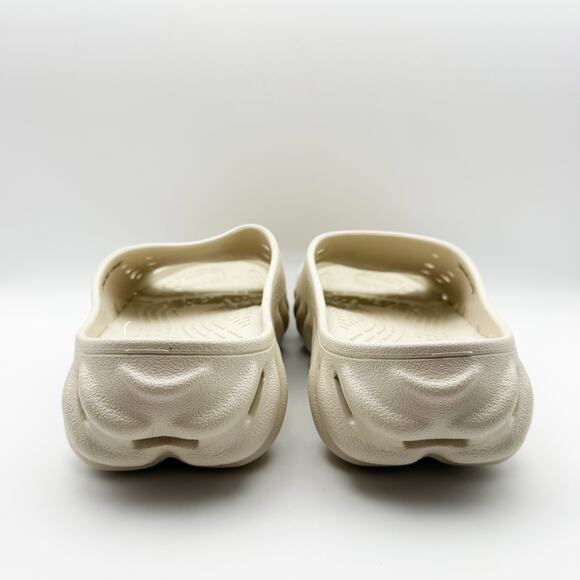 Crocs Unisex Stucco Echo Slide Shoes US Mens 12 Womens 14 White NWOB - Picture 12 of 14